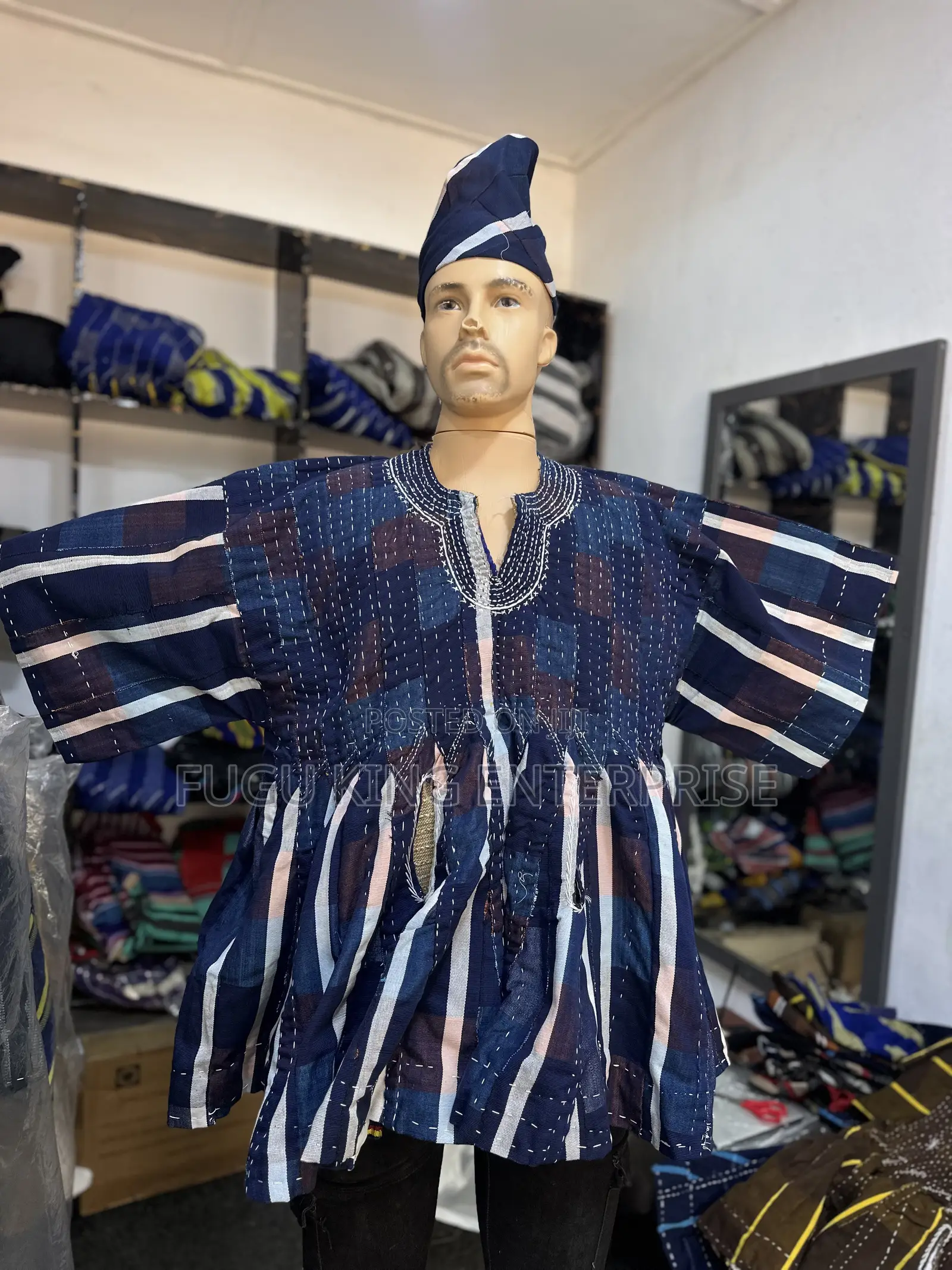 Men Fugu Batakali Smock Hand Weaved Smock