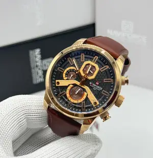 Pure Leather Naviforce Watch