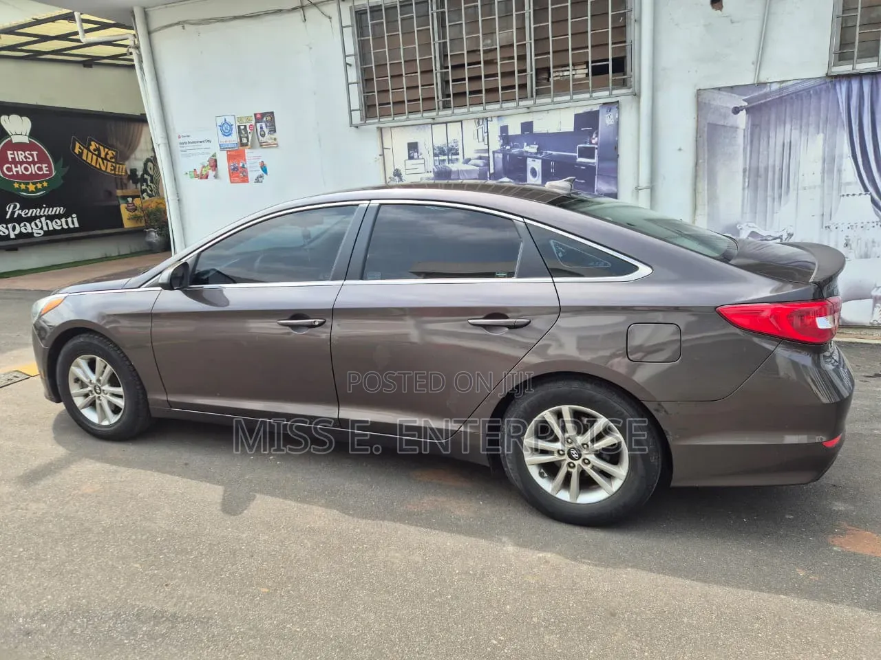 Hyundai Sonata ECO Sedan FWD (1.6L 4cyl 7A) 2017 Brown
