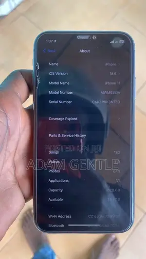 Apple iPhone 11 128 GB Black