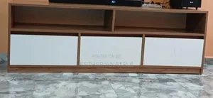 Wooden TV Stand With Drawers