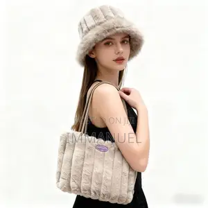Faux Chic Bag With Cap