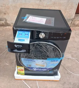 Powerful Qualitative Pearl 12kg Front Load Automated Washing Machine