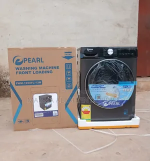 Powerful Qualitative Pearl 12kg Front Load Automated Washing Machine