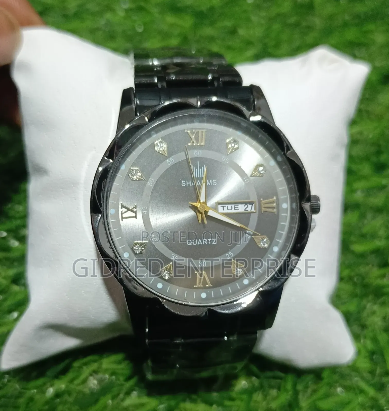 Stainless Steel Band Men's Quartz Watch
