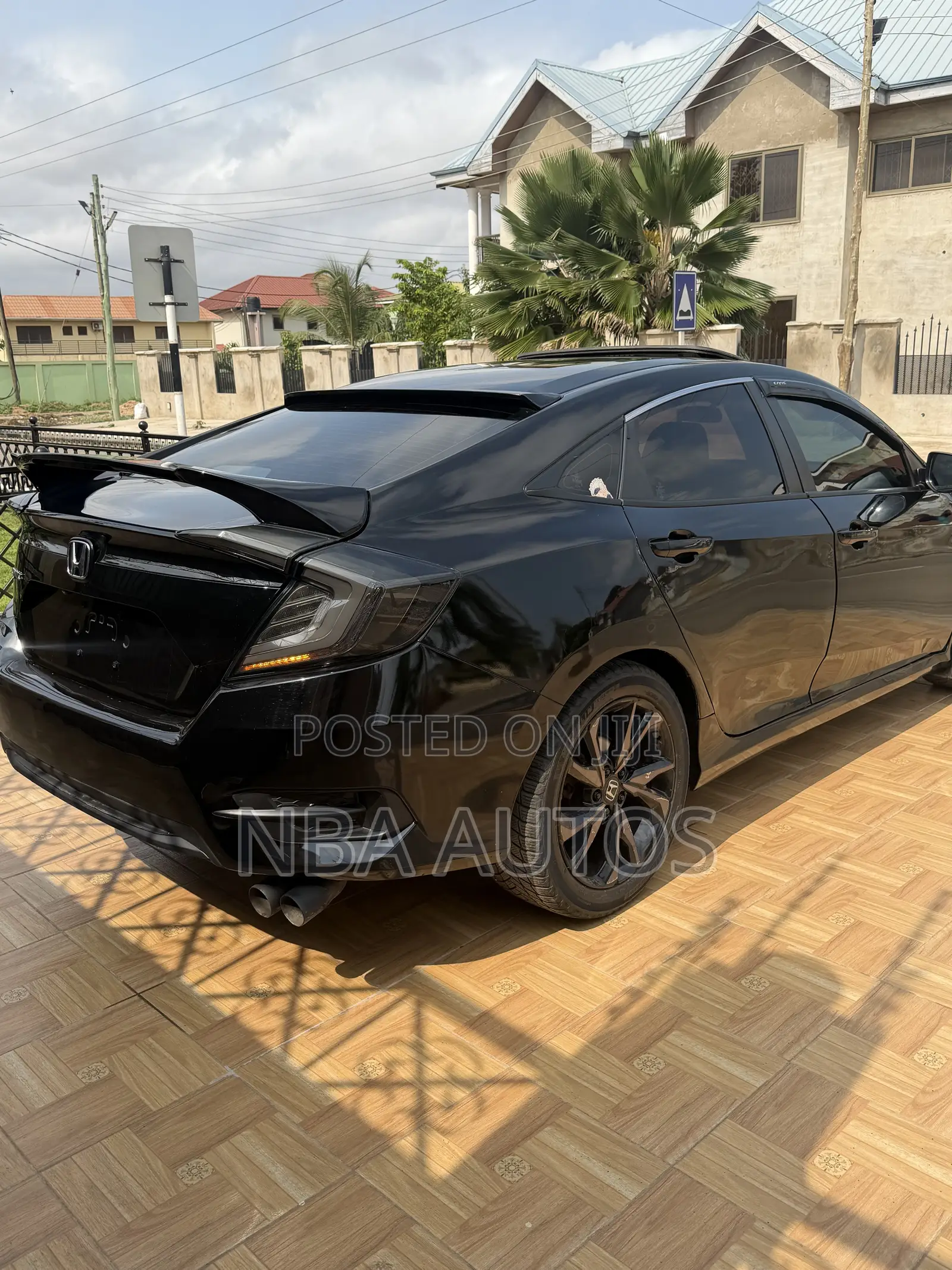 Honda Civic EX Sedan 2020 Black