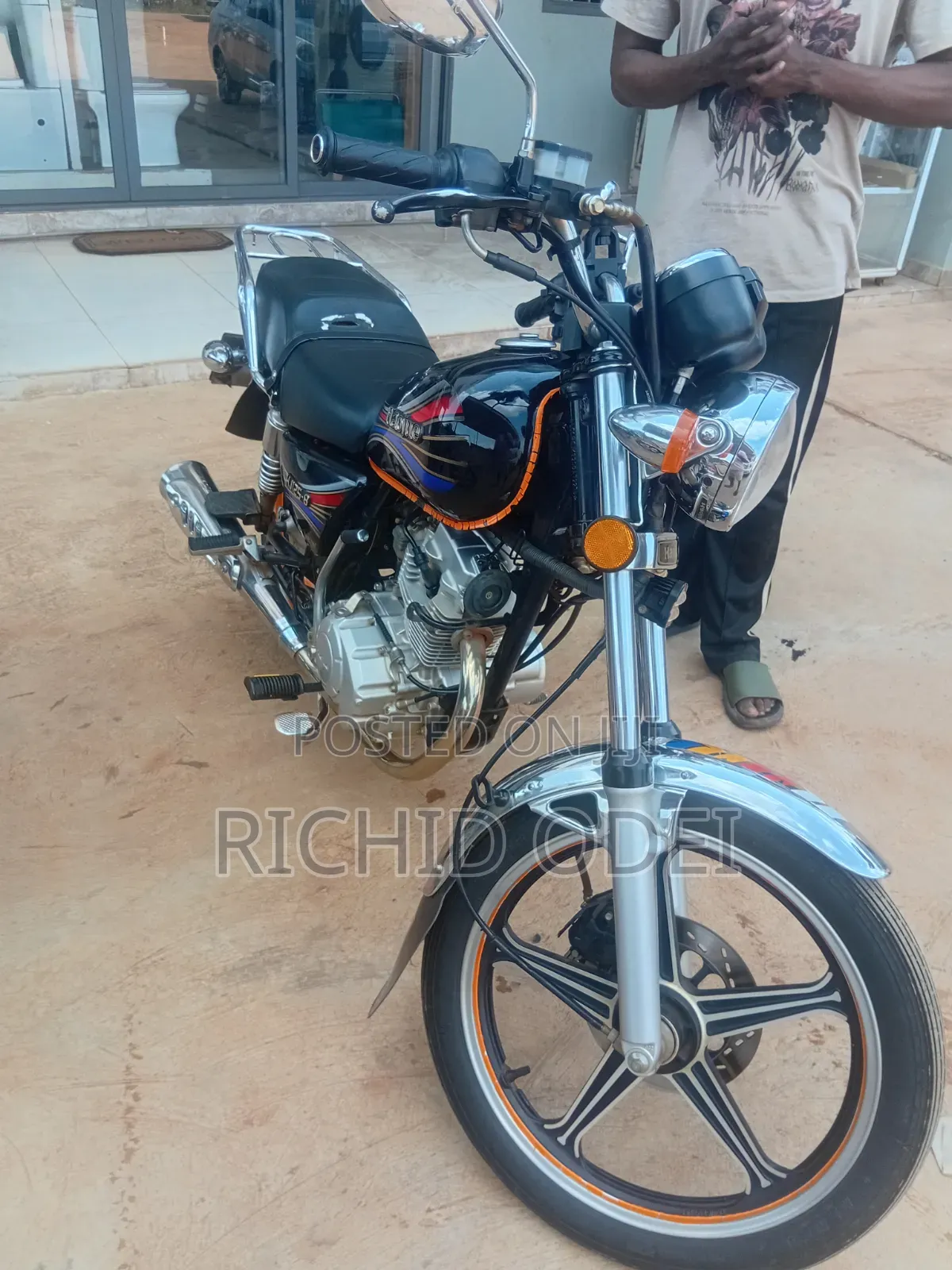 Haojue HJ125-8K 2026 Black