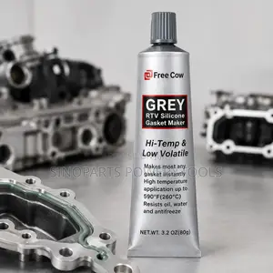 Grey RTV Silicone Gasket Maker for Engine Auto Repair