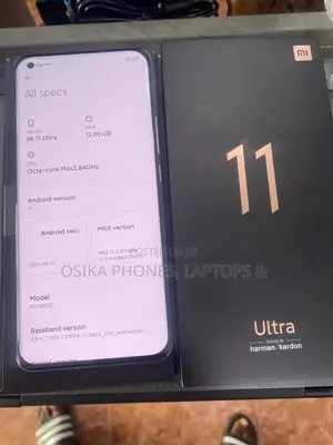 New Xiaomi Mi 11 Ultra 256 GB White