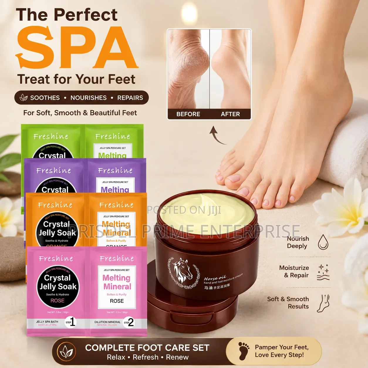 Foot Srcub Foot Moisturizer