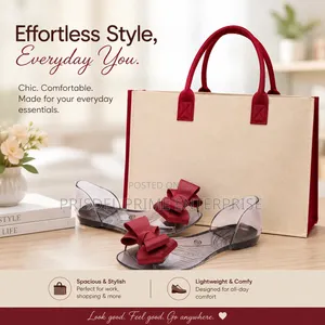 Jelly Shoes Women's Sandals Plus Shopping Bag