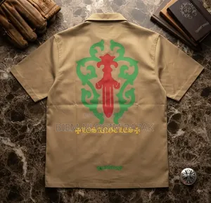 High Quality Thick N Heavy Chrome Heart Short Sleeves Shirts Available