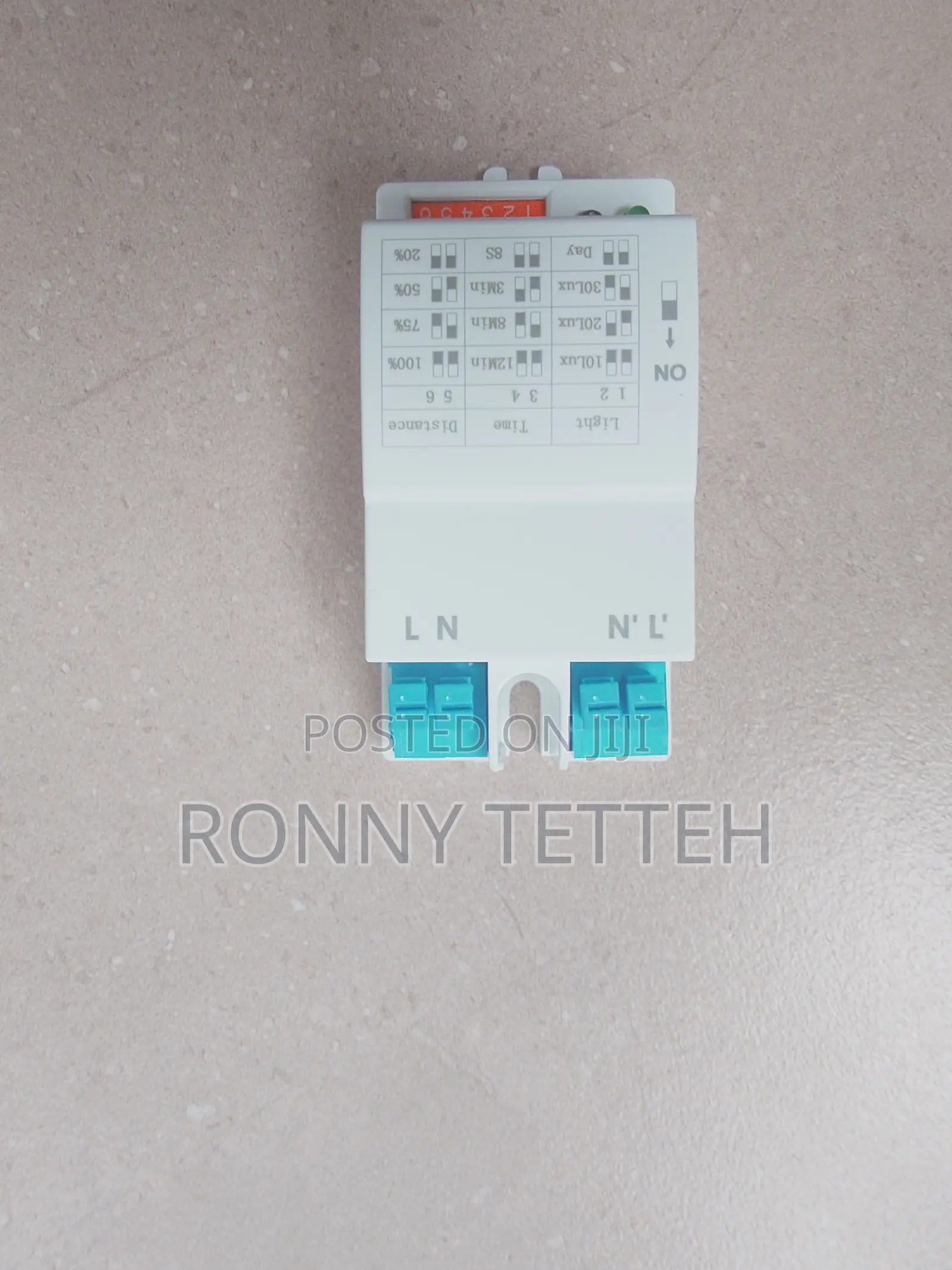 230v Microwave Motion Sensor Switch With Photocell on Board !