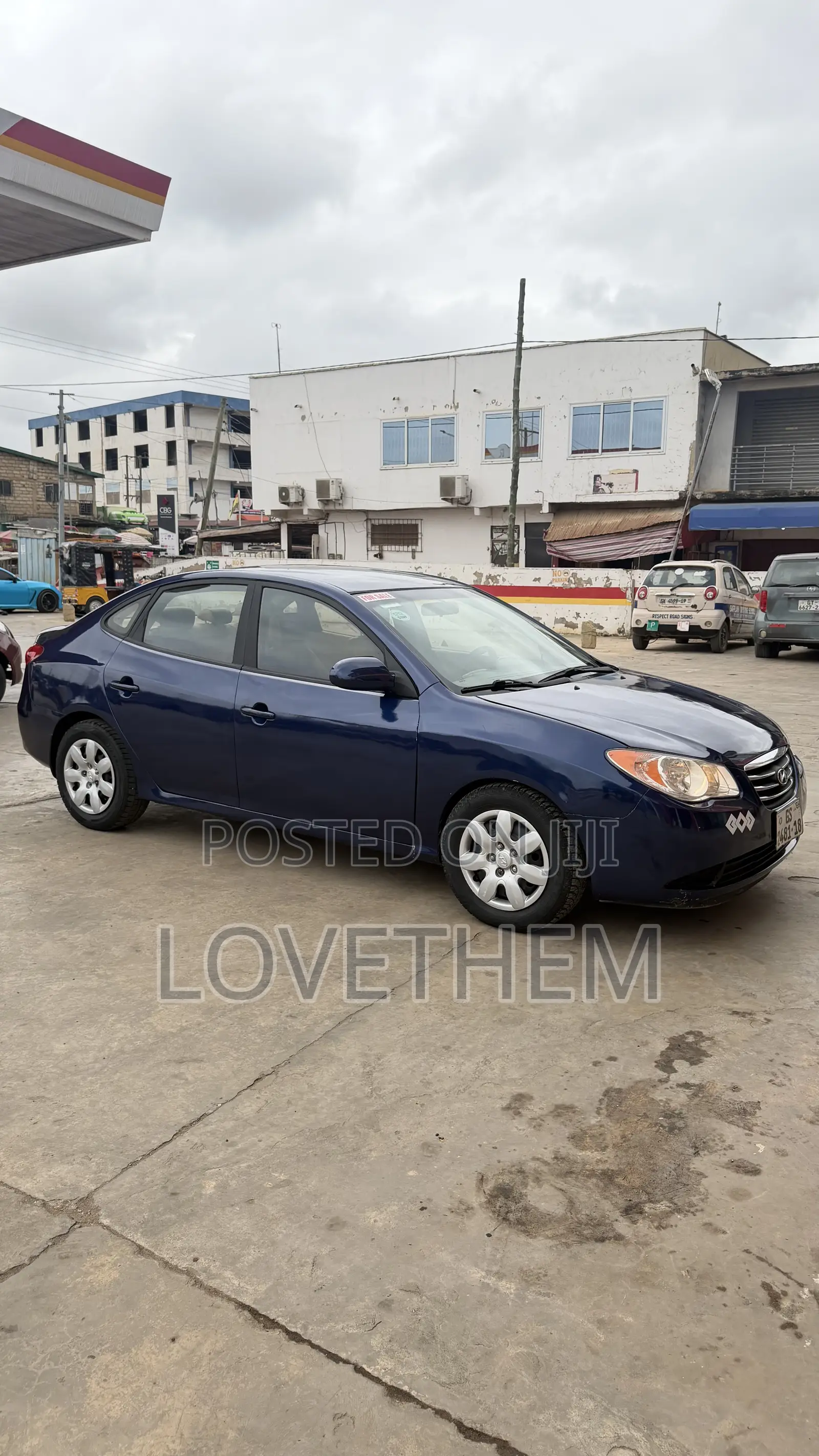 Hyundai Elantra 2011 Blue