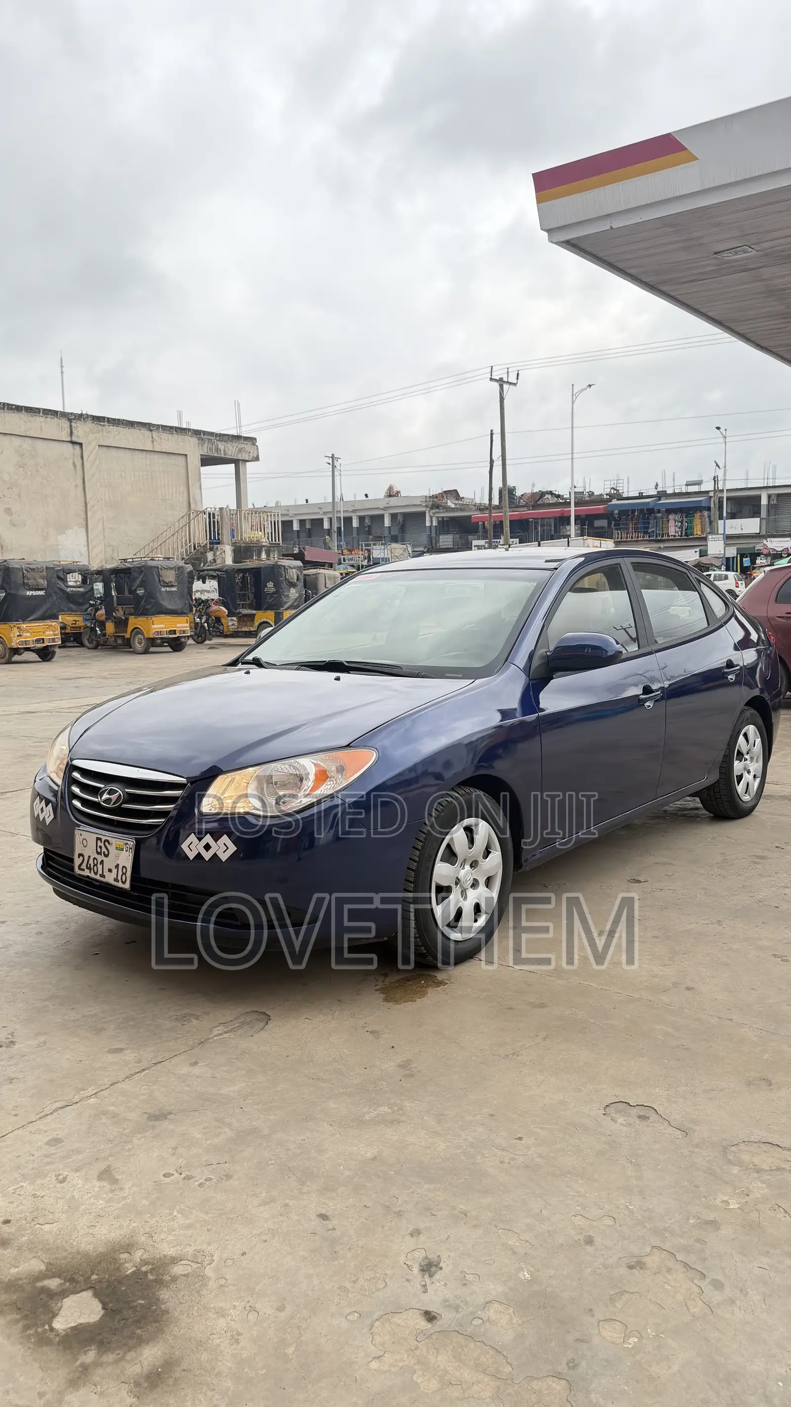 Hyundai Elantra 2011 Blue