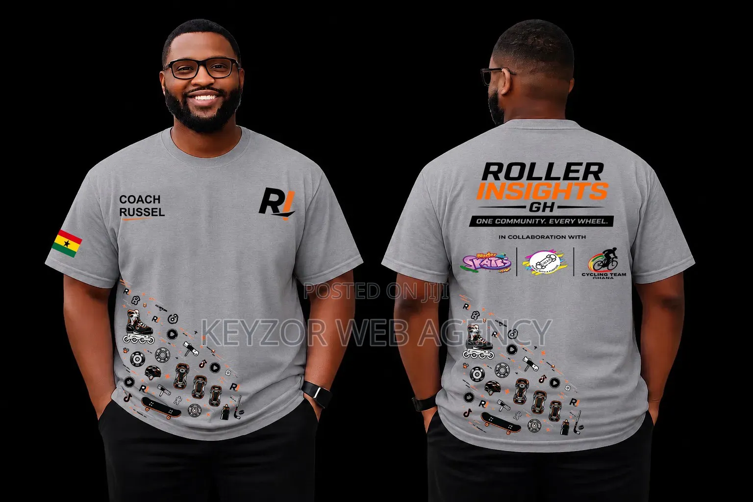 ‎Premium DTF T-Shirt, We Print on All Wears, Here in Accra Ghana!