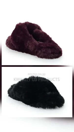 Lauren Conrad Woozie Twist Band Women's Fur Slippers - Size 37-40