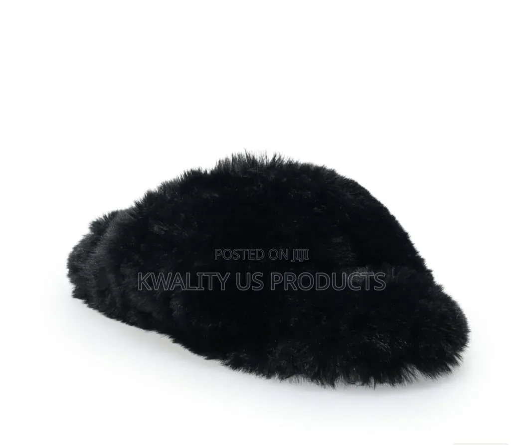 Lauren Conrad Woozie Twist Band Women's Fur Slippers - Size 37-40