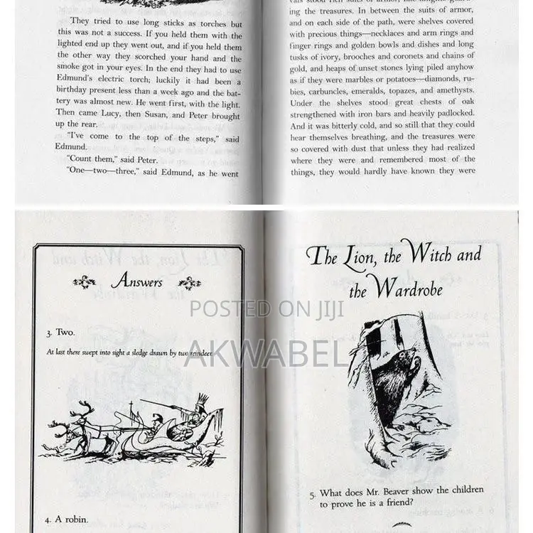 The Chronicles of Narnia 7-Book Collection by C.S. Lewis + FREE Trivia