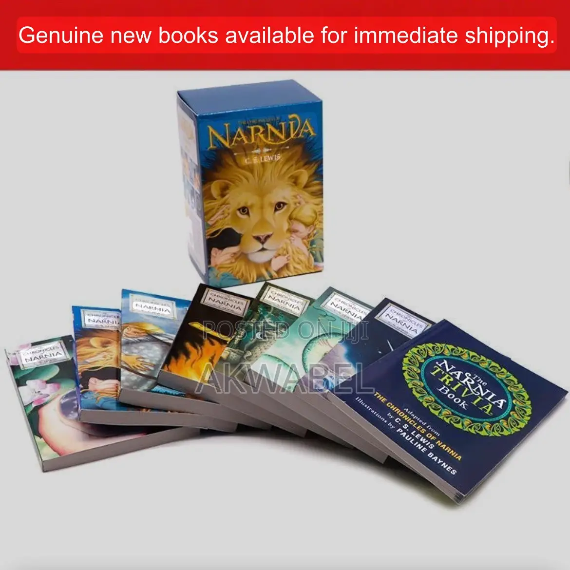 The Chronicles of Narnia 7-Book Collection by C.S. Lewis + FREE Trivia