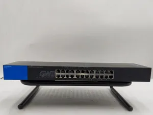 Linksys SE3024 Metallic 24-Port Gigabit Ethernet Switch Unmanaged
