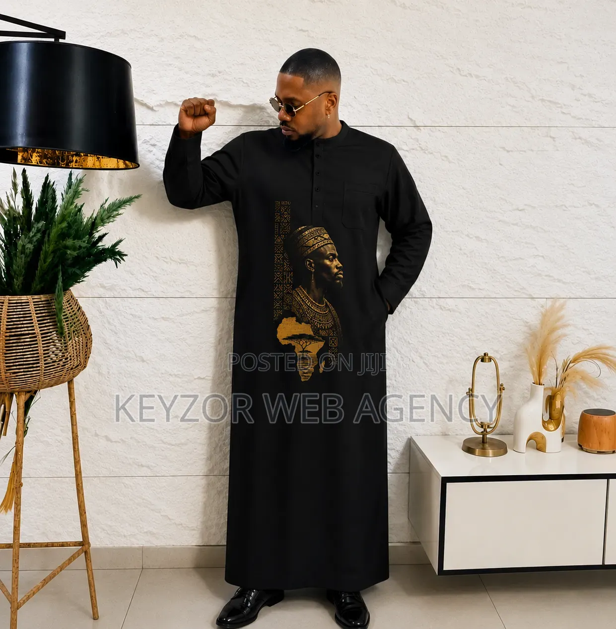 WE Make Kaftan & Print DTF Design on Them for Your Event and Occasion