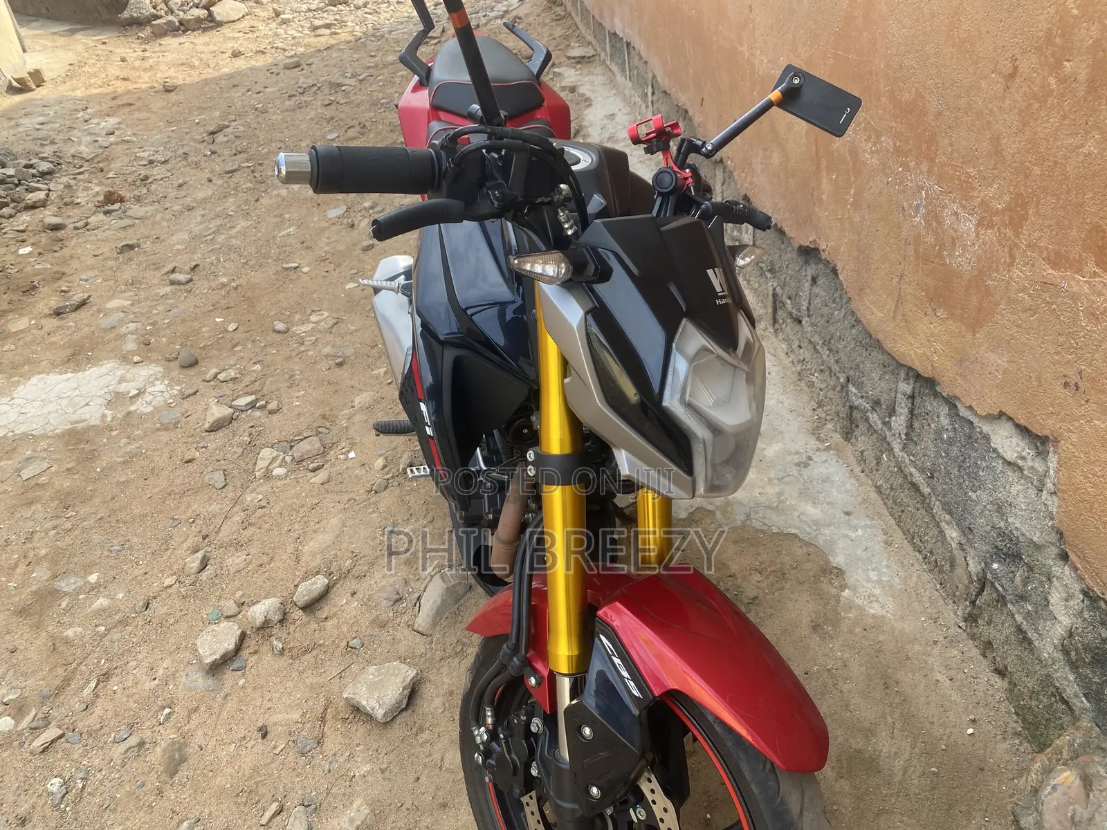 Haojue DR190S 2025 Red