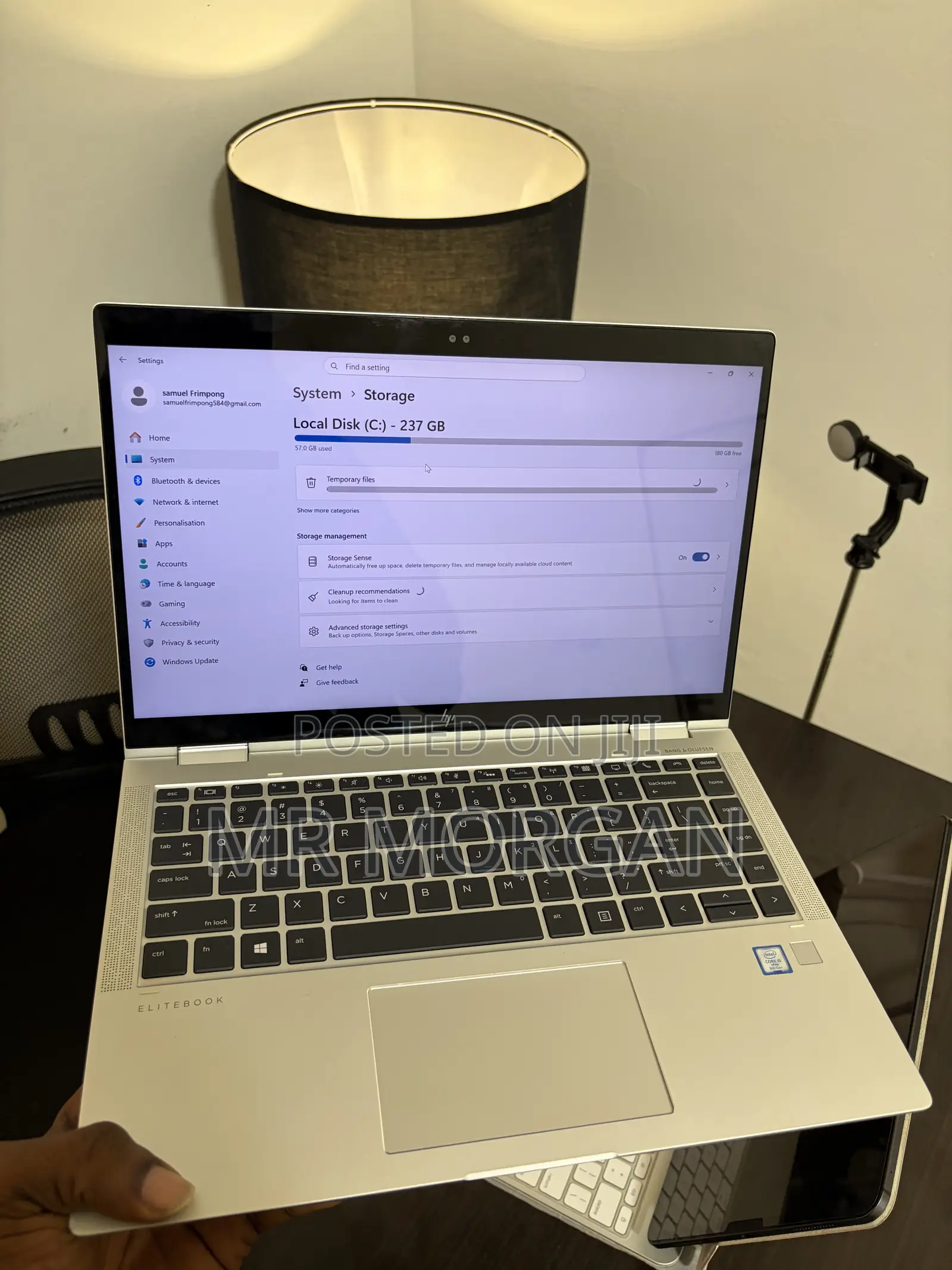 Laptop HP EliteBook x360 1040 G5 8GB Intel Core i5 SSD 256GB