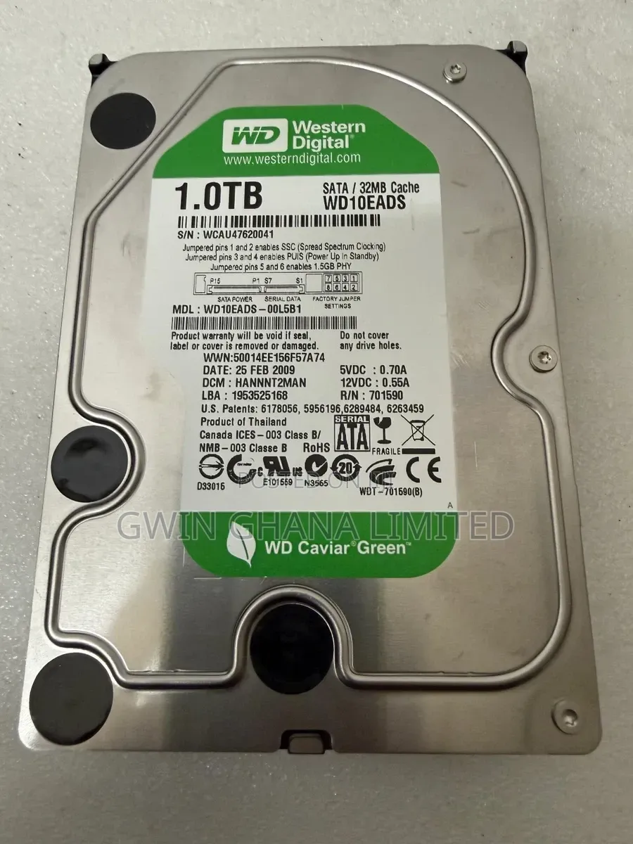 Western Digital 1TB SATA HDD WD10EADS Caviar Green 3.5" WD10EADS-00LSB