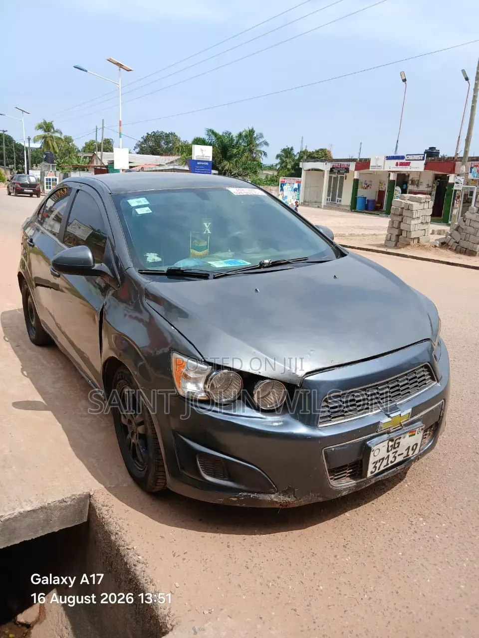 Chevrolet Sonic 2015 Gray