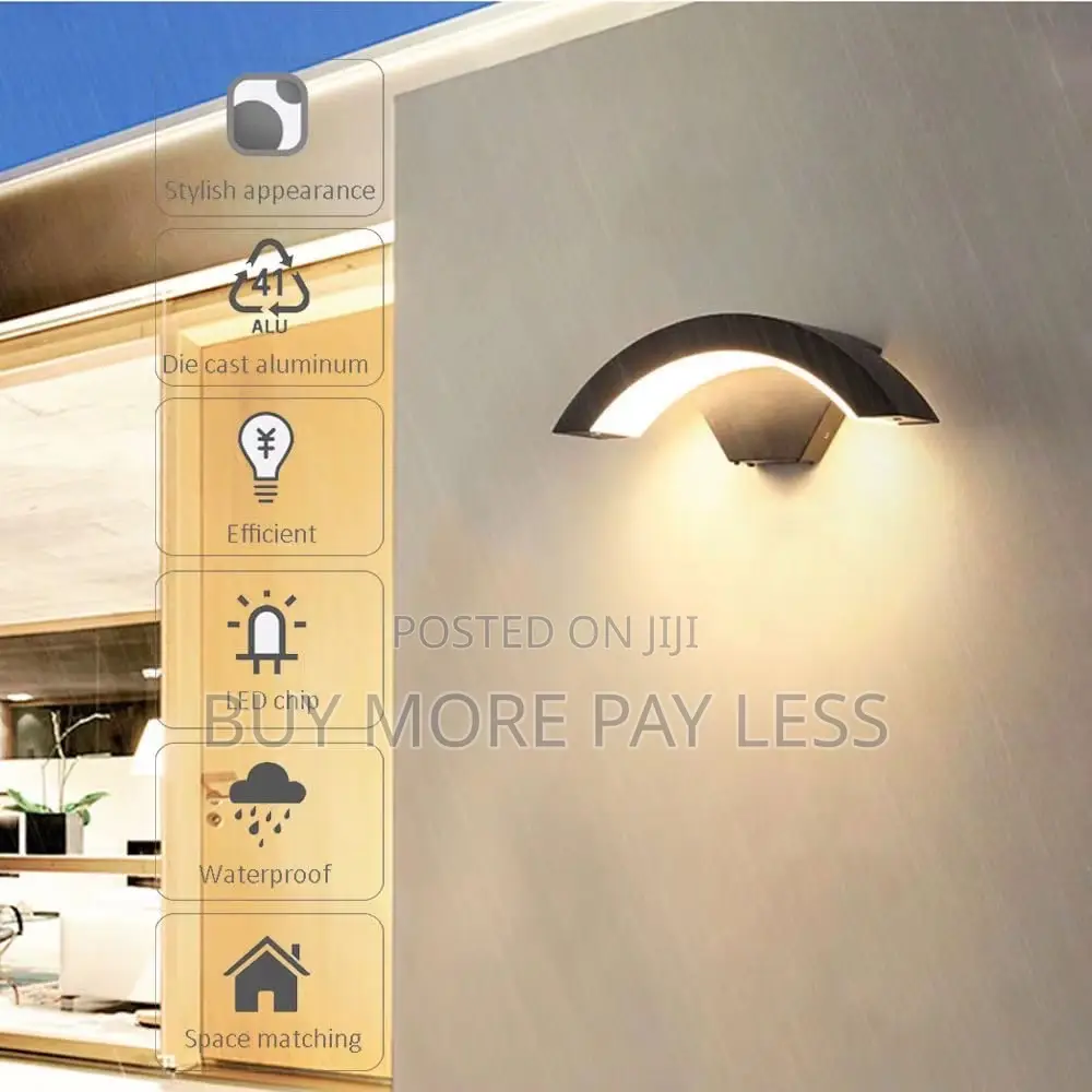 Smd18 Watt Led Wall Light Waterproof Outdoor Indoor