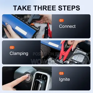 Tire Air Compressor and Jump Starter