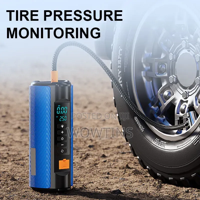 Tire Air Compressor and Jump Starter