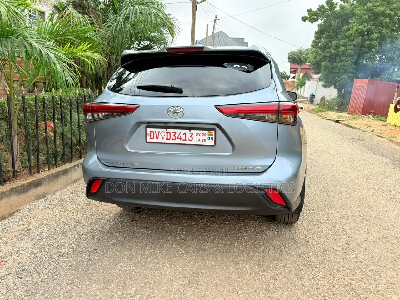 Toyota Highlander 2022 Blue