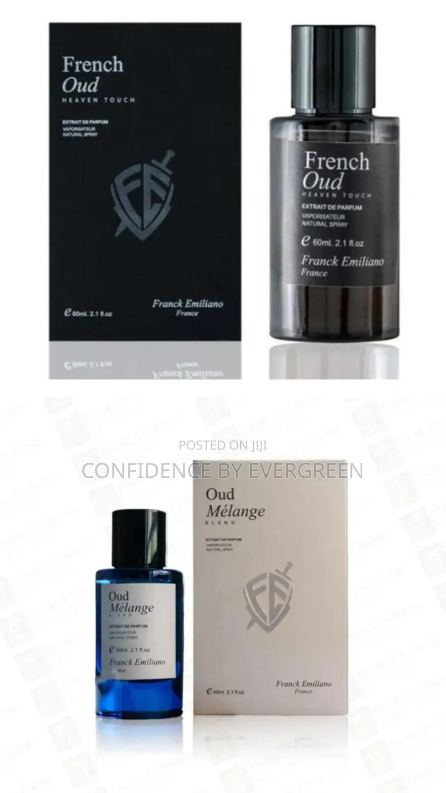 Frank Emiliano Perfumes (French Oud and Oud Melange)