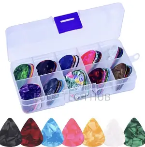 50 PCS Guitar Pick Set