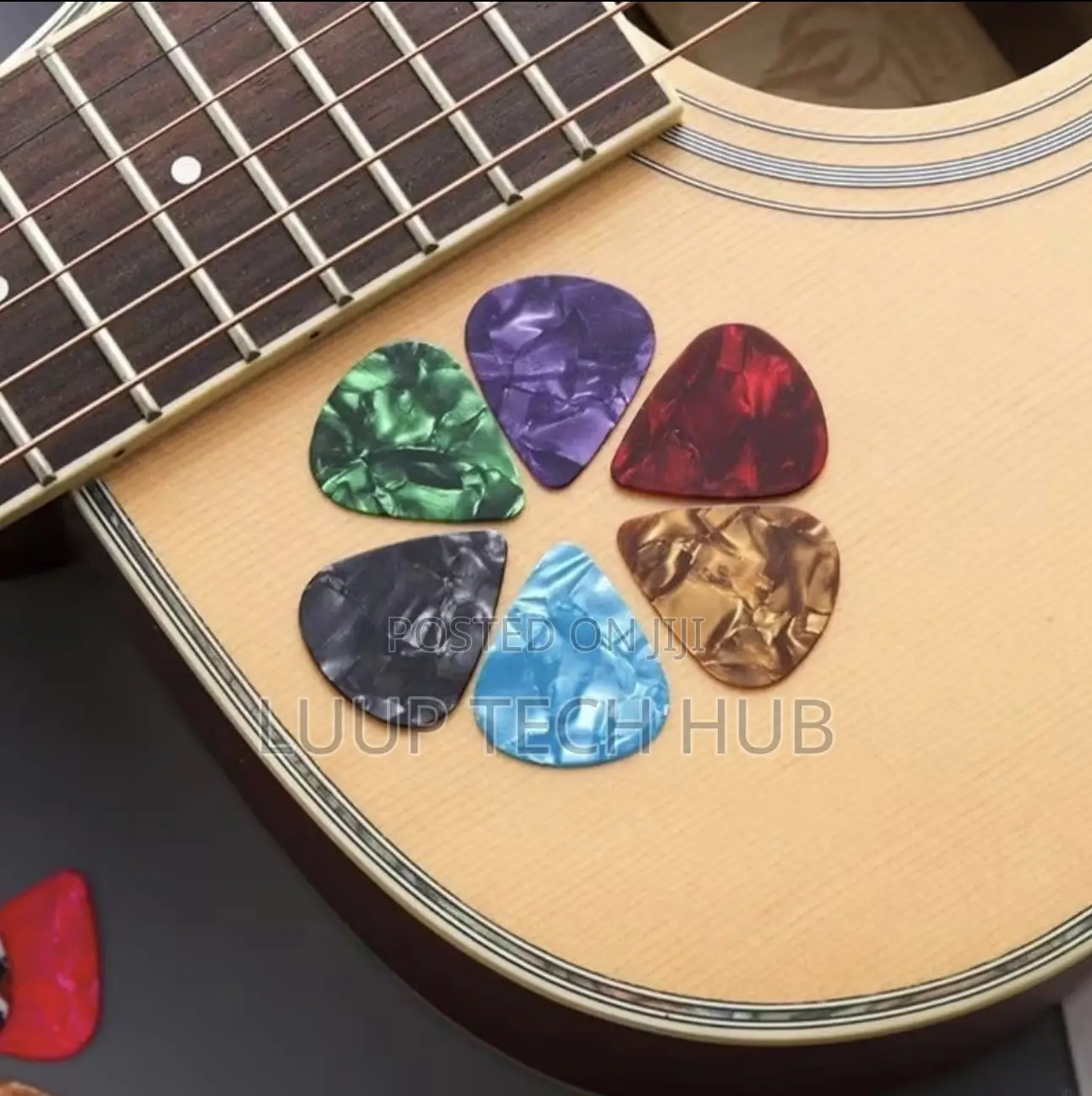 50 PCS Guitar Pick Set