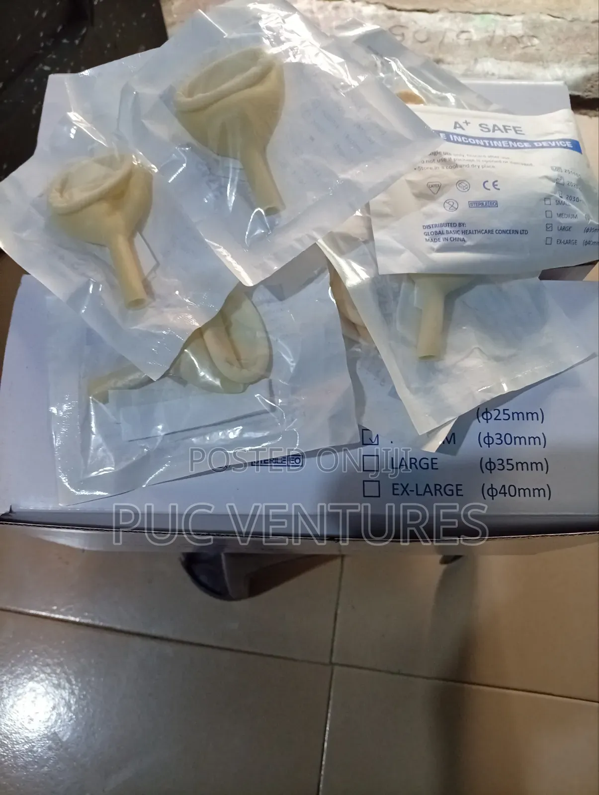 Condom Catheter (Male Incontinence Device)