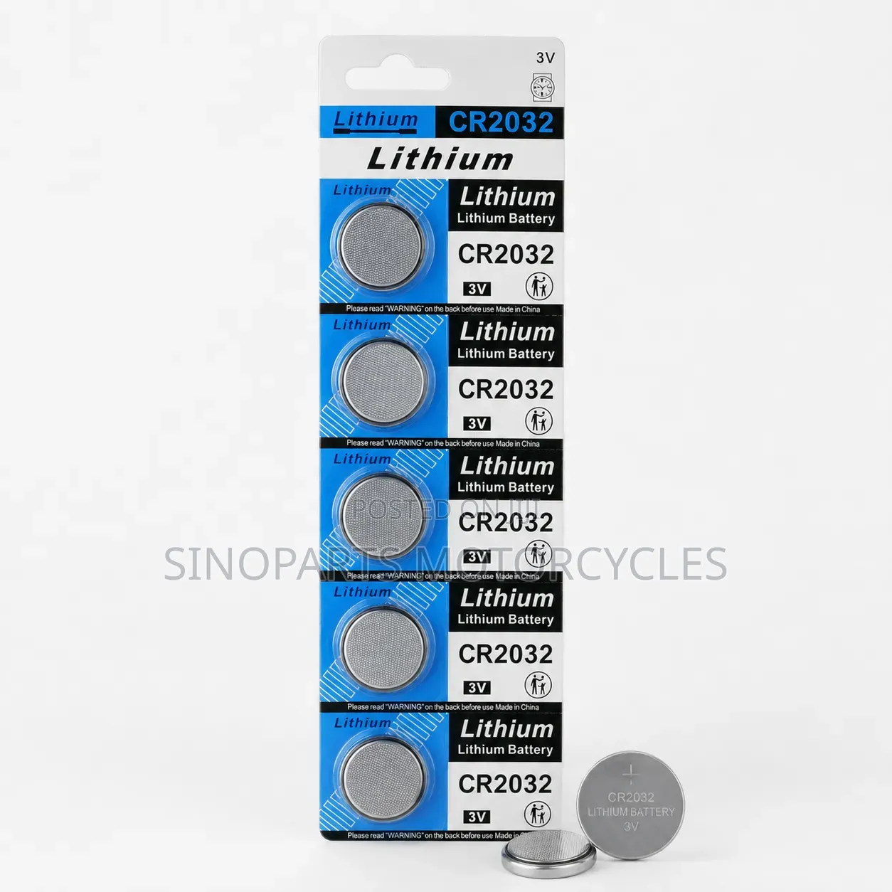 CR2032 3V Coin Battery 5pcs for Car Key Remote CMOS
