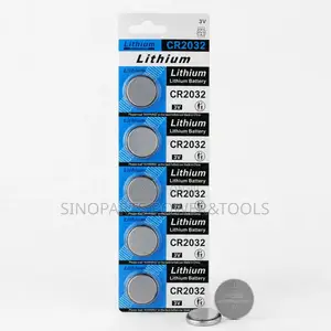 CR2032 3V Coin Battery 5pcs for Car Key Remote CMOS