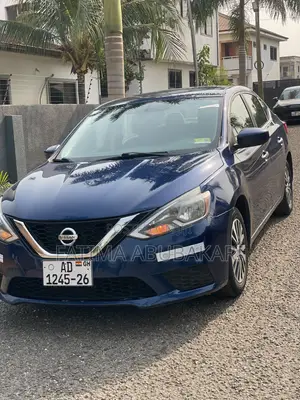 Blue Nissan Sentra 2017