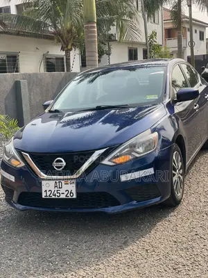 Blue Nissan Sentra 2017