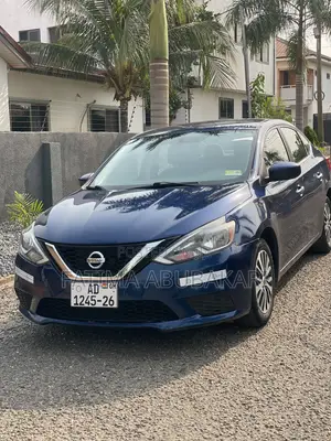 Blue Nissan Sentra 2017