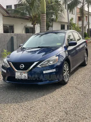 Blue Nissan Sentra 2017