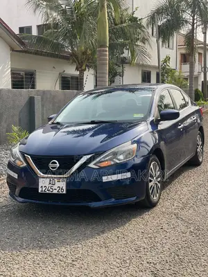 Blue Nissan Sentra 2017