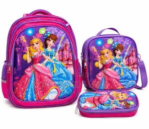 Brand New Princess 3 in 1 School Bag