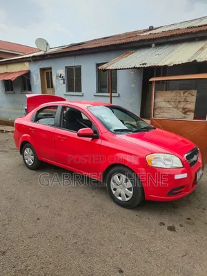 Chevrolet Aveo 2012 Red