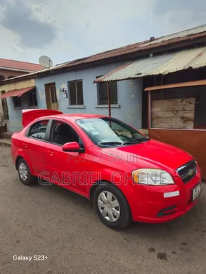 Chevrolet Aveo 2012 Red
