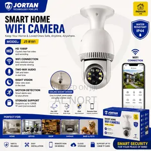 JORTAN JT-8191 Smart Smoke Sensor WiFi Camera