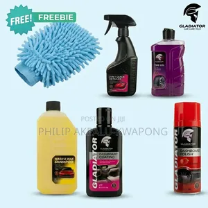 Bundle Pack 6: Car Shampoo,tire Gel,quick Detailer, Dashboard Polish